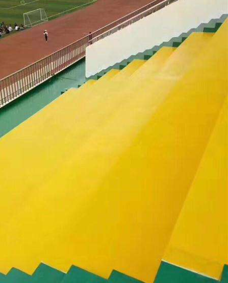 杭州球场台阶翻新修补改造